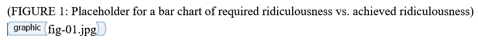 An empty Graphic tag inserted at the cursor position, with a filename value entered inside